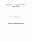 Research paper thumbnail of Language, Society and Identity in early Iceland