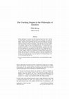 Research paper thumbnail of The Tracking Dogma in the Philosophy of Emotion