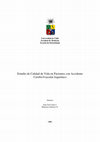 Research paper thumbnail of CALIDAD DE VIDA ACV