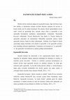 Research paper thumbnail of Egemenliğe İlişkin İkili Ayrım