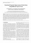 Research paper thumbnail of Functional Properties Improvement of Socks Items Using Different Types of Yarn