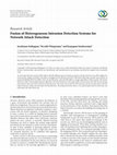 Research paper thumbnail of Fusion of Heterogeneous Intrusion Detection Systems for Network Attack Detection