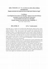 Research paper thumbnail of Togliere di mezzo il lavoro: riflessioni sull’effetto ritardante che il tema del lavoro impone sulle trame della narrativa criminale