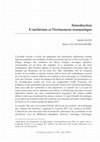 Research paper thumbnail of "Introduction. L'archiviste et l'événement traumatique", La Gazette des Archives, n°250, p.9-21, 2018