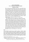 Research paper thumbnail of SOVYET DÖNEMİNDE TUVA 'YÜKSEK KÜLTÜRÜ'NÜN İNŞASI