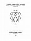 Research paper thumbnail of MAKALAH PEREKONOMIAN INDONESIA "POTENSI DAN HAMBATAN PEMBANGUNAN EKONOMI INDONESIA"