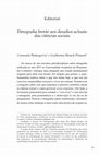 Research paper thumbnail of Editorial: Etnografia frente aos desafios actuais das ciências sociais