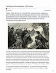 Research paper thumbnail of La Reforma Protestante a 501 años.pdf