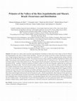 Research paper thumbnail of Melo et al. 2018. Primates of the Valleys of the Rios Jequitinhonha and Mucuri, Brazil: Occurrence and Distribution. Primate Conservation, 32.pdf