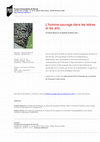 Research paper thumbnail of L'homme sauvage dans les lettres et les arts.pdf