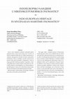 Research paper thumbnail of Indoeuropsko naslijeđe u mikenskoj pomorskoj onomastici// Indo-European Heritage in Mycenaean Maritime Onomastics