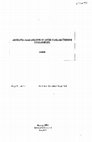 Research paper thumbnail of (2005) Arykanda Kazı Buluntusu Antik Camları Üzerine İncelemeler BAP 030850 Glass from Arykanda - A Project Report (unpublished)