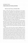 Research paper thumbnail of Introduction: The End of Isolation