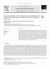 Research paper thumbnail of Pilot-scale evaluation of bio-decolorization and biodegradation of reactive textile wastewater: An impact on its use in irrigation of wheat crop