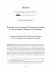 Research paper thumbnail of Wizerunek króla na wygnaniu. Wspomnienia markizy de La Ferté-Imbault o Stanisławie Leszczyńskim