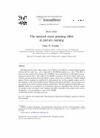 Research paper thumbnail of The masked onset priming effect in picture naming