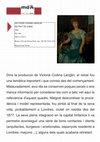 Research paper thumbnail of "Retrat d’una dama", de Victorià Codina Langlin