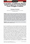 Research paper thumbnail of Geographies of Indigenous Identity Antipode article.pdf