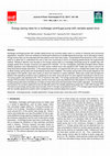 Research paper thumbnail of Energy saving rates for a multistage centrifugal pump with variable speed drive_JPT.pdf