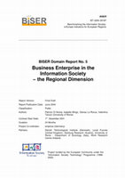 Research paper thumbnail of Business Enterprise In the Information Societythe Regional Dimension