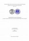 Research paper thumbnail of PhD dissertation: Composizione italiana in diacronia. Le parole composte dell'italiano nel quadro della Morfologia delle Costruzioni [indice]