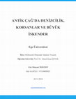 Research paper thumbnail of Antik Çağ'da Denizcilik, Korsanlar ve Büyük İskender.pdf