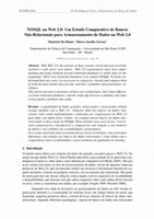 Research paper thumbnail of NOSQL na Web 2.0: Um Estudo Comparativo de Bancos Não-Relacionais para Armazenamento de Dados na Web 2.0