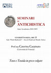 Research paper thumbnail of Seminario 2019_03_08 Carpinato.pdf