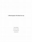 Research paper thumbnail of A Historiography of the Bantu Iron Age