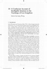 Research paper thumbnail of A Confucian Account of Intelligible Intuition in the Teachings of Liu Zhongzhou