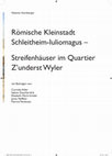 Research paper thumbnail of Erste römische Gräber in Schleitheim-Iuliomagus. Grabung Chochbrunnen 2001