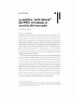 Research paper thumbnail of La Politica Anti Laboral del PRO