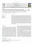 Research paper thumbnail of Natural wind-driven ultra-compact and highly efficient hybridized nanogenerator for self-sustained wireless environmental monitoring system