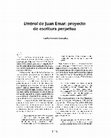 Research paper thumbnail of Umbral de Juan Emar: proyecto de escritura perpetua