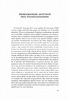 Research paper thumbnail of A.Sacchi, Problematiche scottanti dell'evangelizzazione