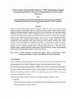 Research paper thumbnail of Wisata Taman Nasional Bukit Duabelas (TNBD) hubungannya dengan Potensi Hidrokarbon Sub Cekungan Jambi