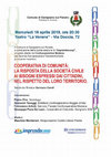 Research paper thumbnail of Cooperativa di Comunità.' La risposta della società civile ai bisogni espressi dai cittadini.