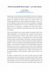 Research paper thumbnail of Esbozo de una posible idea de espacio… con varias texturas