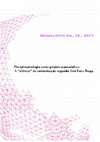 Research paper thumbnail of Da epistemologia como projeto especulativo: a "ciência" da comunicação segundo José Luiz Braga