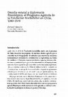 Research paper thumbnail of Desidia estatal y diplomacia filantrópica: el Programa agrícola de la Fundación Rockefeller en Chile, 1940-1970