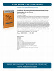 Research paper thumbnail of Typology of Pluractional Constructions in the Languages of the World