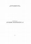 Research paper thumbnail of módulo ANÁLISE MATEMÁTICA I