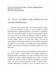 Research paper thumbnail of EL ROL DE EL ESTADO COMO PROMOTOR DE UNA SOCIEDAD EMPRENDEDORA20190519 427 1ciqypv