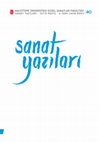 Research paper thumbnail of SANAT YAPITINDA BİÇİM, YAZI VE İÇERİK İLİŞKİSİ; THE RELATION BETWEEN FORM, WRITING AND CONTENT IN ART WORK