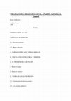 Research paper thumbnail of TRATADO DE DERECHO CIVIL -PARTE GENERAL Tomo I PRIMERA PARTE -LA LEY CAPÍTULO I -EL DERECHO § 1.-Nociones generales § 2.-Moral y derecho