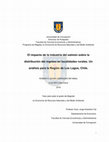 Research paper thumbnail of El impacto de la industria del salmón sobre la distribución del ingreso en localidades rurales. Un análisis para la Región de Los Lagos, Chile.