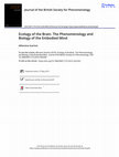 Research paper thumbnail of Book review: Thomas Fuchs, Ecology of the Brain, Oxford University Press, Journal of the British Society for Phenomenology DOI: 10.1080/00071773.2019.1622492