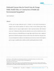 Research paper thumbnail of Dedicated Caravan Sites for French Gens du Voyage: Public Health Policy or Construction of Health and Environmental Inequalities ?