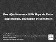 Research paper thumbnail of Des Mystères aux Wild Boys de Paris Exploration, éducation et sensation