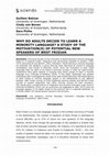 Research paper thumbnail of Belmar, G., Boven, C., & Pinho, S. (2019). Why do adults decide to learn a minority language? A study of the motivation(s) of potential new speakers of West Frisian. Sustainable Multilingualism, 14(1).